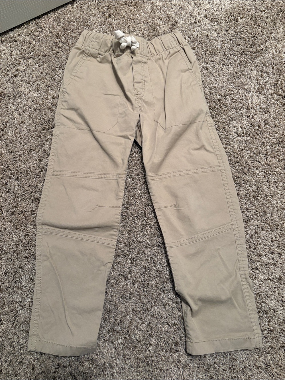 Cat & Jack Kids Khaki Drawstring Casual Pants